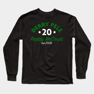 The Derry Pele - Paddy McCourt Long Sleeve T-Shirt